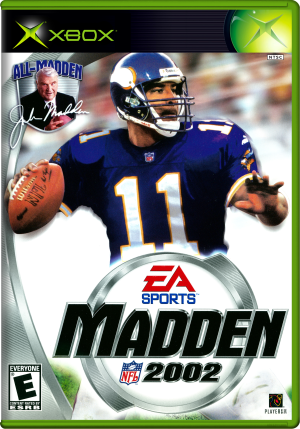 Madden NFL 2002 (USA) 2D Box Front